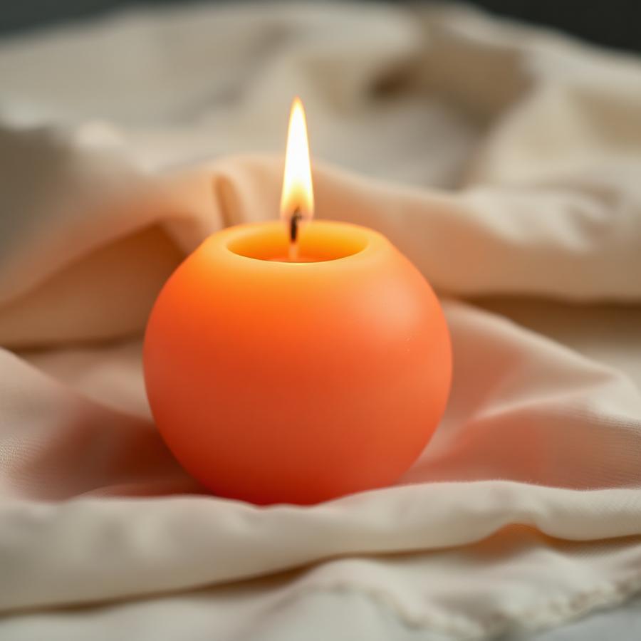 Glowing Sphere Candle